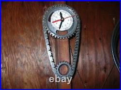 Car Truck Engine Timing Chain Wall Clock Man Cave Automobile Industrial Art Deco