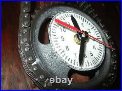 Car Truck Engine Timing Chain Wall Clock Man Cave Automobile Industrial Art Deco