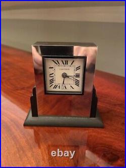 Cartier Art Deco Style Table Clock- RARE