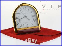 Cartier Pendulette Uhr Pultuhr Wecker Tischuhr Reisewecker Desk Table Clock Rare