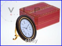 Cartier Pendulette Uhr Pultuhr Wecker Tischuhr Reisewecker Desk Table Clock Rare