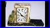Cleaning Desk French Mantel Art Deco Clock By From The 1930s Montserrat
