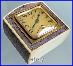 Clock Pendulum Art Deco Fabric Of Ty-Dye Duverdrey et Bloquel/Bayard