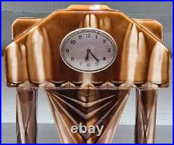 Clock Pendulum Chime Ceramic Art Deco No 308 Watch