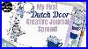 Creative Journal Plan With Me Jojo S Pretty Paper Shop Whimsical Florals Dutch Door Spread