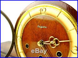 DUGENA WESTMINSTER chiming antique german mantel clock art deco Junghans, Hermle