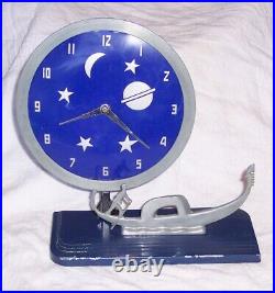 Deco Gondola Clock Frank Mariani Diecasters NY