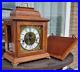 Dutch Westminster Clock Christiaan Huygens Moonphase Wall Console 8 Day Key Wind