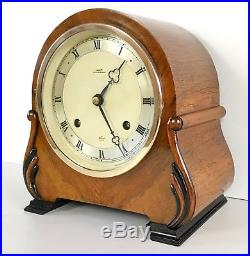Elliott Art Deco Walnut Striking Clock