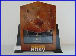 English Market Electric Bulle 1931 Art Deco Clock