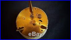 Estate 1950s Jaeger LeCoultre Memovox Art Deco Space Age Style 8 Day Alarm Clock