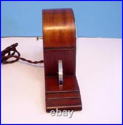 Excellent Vintage 1934-35 TELECHRON Commonwealth Model 3F01 Mahogany OVERHAULED