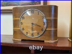 Extremely Rare -Art Deco mantle clock- 2 florins- Beatles, George Harrison link