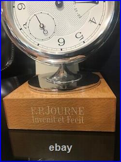 F. P. Journe Novelty Limited Edition Wooden Stand Desk Mirror / Clock RARE