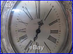 Fantastic Extremely Rare Art Deco Waltham Sterling Silver Clock