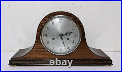 FOR REPAIR Vintage SMITHS ENFIELD Wood Mantle Clock Britain/England Art Deco