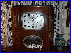 FRENCH ART DECO 1950's WESTMINSTER CLOCK