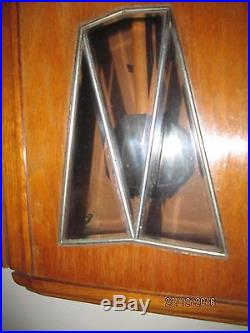 French Art Deco Wall Clock Westminister Chime Some Restoration