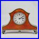 Fine 1920’s Austrian Art Deco Guilloche Enamel 985 Sterling Silver Desk Clock