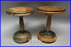 Fine FRENCH ART DECO Clock Garniture with Rare Sienna Marble c. 1920s