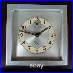 French Original Art Deco Bakelite Alarm Clock from DEP Made in France c. 1930's