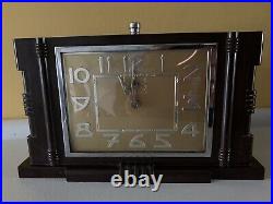 French art deco mantle clock