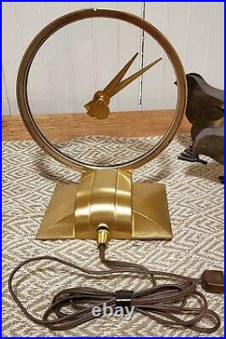 Fully Restored Vintage Jefferson Golden Hour Mystery Clock
