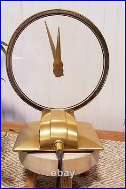 Fully Restored and Pefectly Working- Vintage Jefferson Golden Hour Mystery Clock