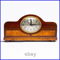 GE Haverhill Art Deco Mantel Clock Model 366 Electric Telechron Movement