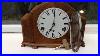 Garrard Art Deco Walnut Clock