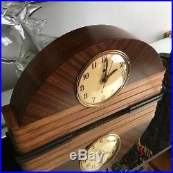 General Electric Art Deco Telechron Mantle Clock 4H12, Rehabbed