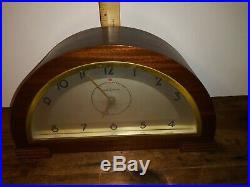 General Electric Model 372 Hanover Westminster Chime Art Deco Clock c. 1937