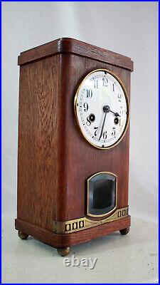 German Art Deco Junghans Table Clock 1920 / 30