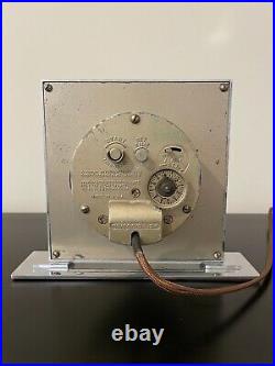 Gilbert Rohde for Herman Miller 1930 Art Deco Electric Clock Running Machine Age