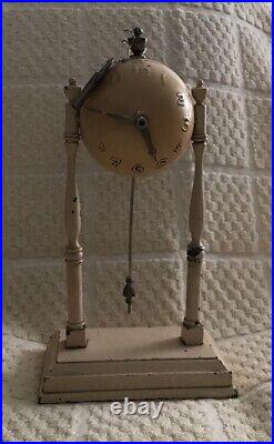 Globe Clock Company Mattel Clock with Key