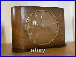 Gorgeous Art Deco Mantle Clock Coin Savings Clock Rare Fully Working