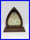 Gothic 1920’s Waltham Art Deco Mahogany 8 Day Mantel Clock Excellent REDUCED