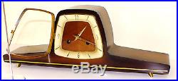 Hermle Chiming Mantel/table Clock Art Deco Germany 1950/1960