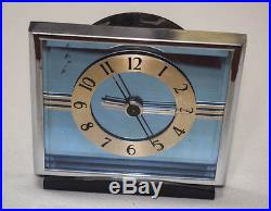 Hammond Empress Alarm/Shelf Synchronous Clock Art Deco