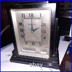 Hammond Gregory Art Deco Clock. Empire State Bakelite Case