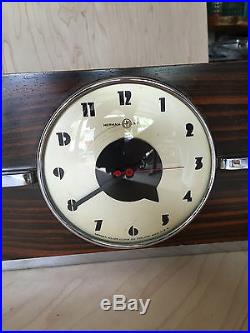 Herman Miller Gilbert Rohde Tide Table Clock 6366 Art Deco 1930s