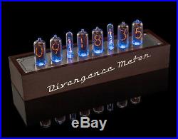 IN-8 NIXIE Tubes Clock (Music, USB, RGB) Divergence Meter with Sockets GRA&AFCH