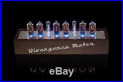 IN-8 NIXIE Tubes Clock (Music, USB, RGB) Divergence Meter with Sockets GRA&AFCH