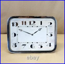 Imposing 8-Day Swiss Deco Shelf Mantle Clock Henry Birks & Sons, Ltd. Showroom
