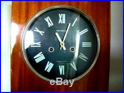 JANTAZ Russian USSR WALL Clock 1950s-ART DECO- Good Working Order