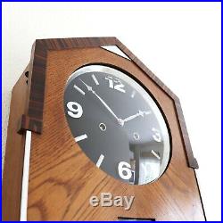 JUNGHANS Wall AND Mantel Clock Antique TOP 1920s Art Deco MUSEUM QUALITY Germany