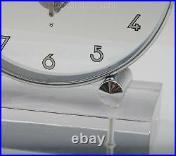 Jaeger-LeCoultre Art Deco clock Chrome Pendulette Baguette, Ref. 172. Circa 1938