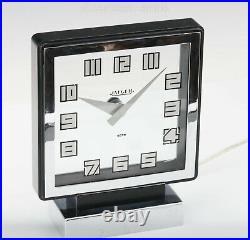 Jaeger-LeCoultre Art Deco clock Pendulette Mystérieuse Electrique. Ref 200