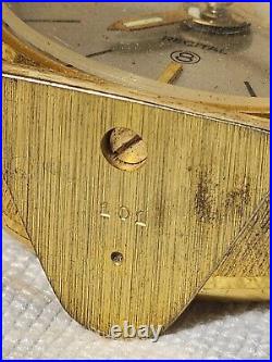 Jaeger LeCoultre Recital 8 jours alarm clock 4,6 cm. In diameter load manual