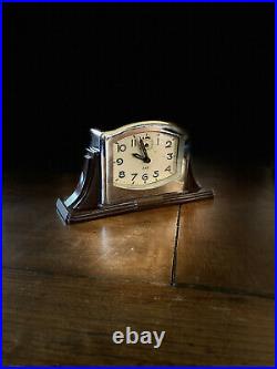 Jaz Art Deco Alarm Clock, TOP, Working, Chrome and Bakelite 1930s